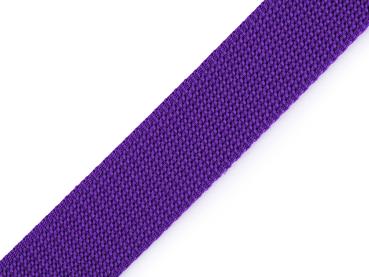 Gurtband Uni 30 mm Lila